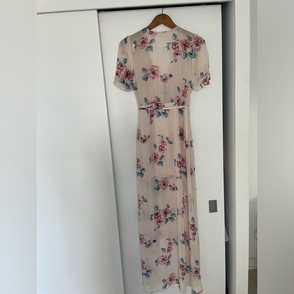 Floral Wrap Dress - Small - Picture 2 of 3